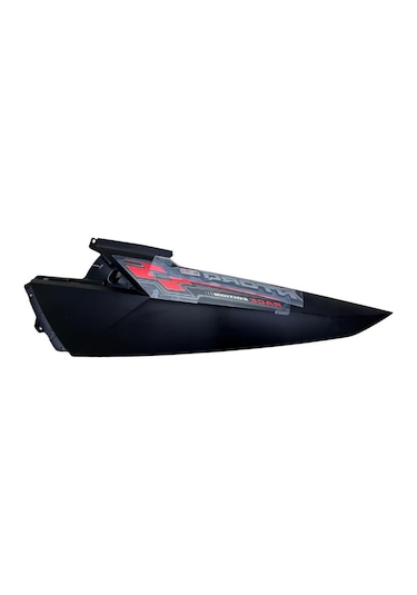 Tvs Ntorq 125 Sol Sele Altı Yan Kapak Kırmızı Etiketli