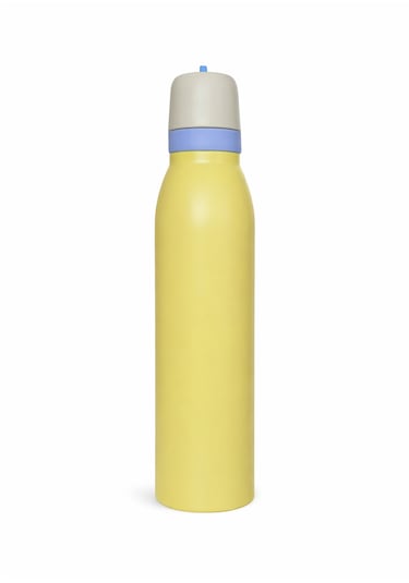 Owala 24 Oz 710 Ml Çift Katmanlı Vakumlu Paslanmaz Çelik Termos Spor Outdoor Kamp Açık Sarı