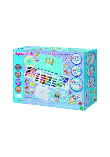 35114 Aquabeads Tasarımcı Çantası 1400 Parça +4 Yaş