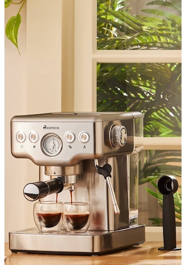 Karaca Coffee Art 1353 Süt Köpürtücülü 20 Bar Basınçlı Espresso Kahve Makinesi