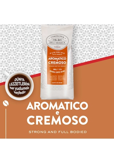Caffe Corsini Purissimo %100 Arabica Çekirdek Kahve 1 KG