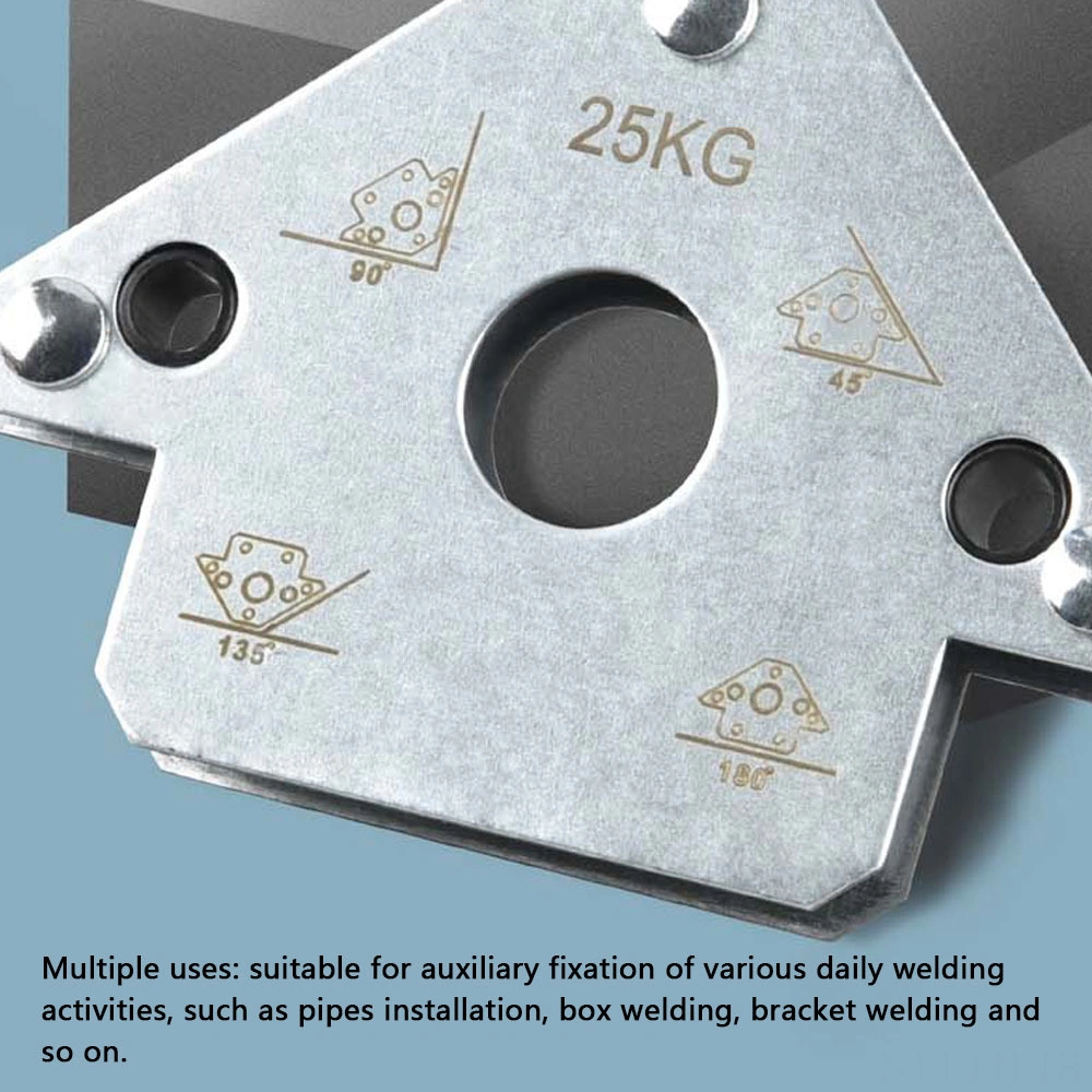 Folinda Metal Manyetik Kaynak Konumlandırıcı, 45 -180 Çok Açı, 25kg Çekim Gücü, Boru Montajı Ve Kaynak İşleri İçin Pratik Yardımcı Araç