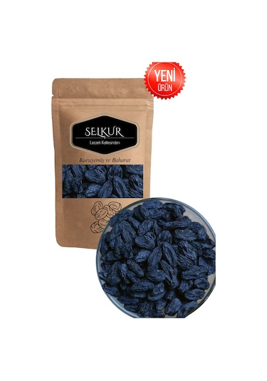Selkur Kuru Özbek Üzümü Çekirdeksiz 1 KG