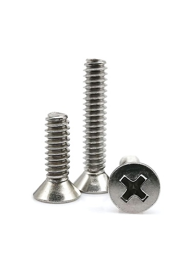 Cıvatalar Ve Fındıklar, 10 Adet Unc 256 440 632 832 1024 Abd Kaba İplik 304 Paslanmaz Çelik 0.55 x 3.2 CM