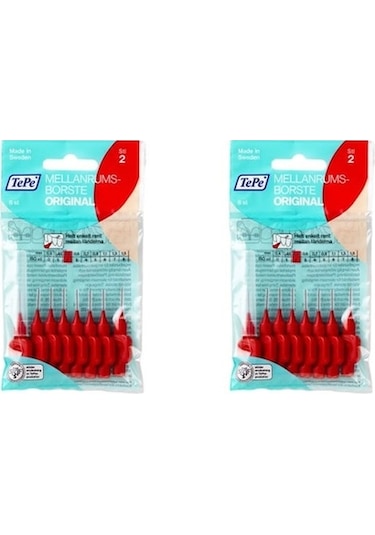 Tepe Interdental Arayüz Fırçası 0.5 MM 8'li x 2 Adet