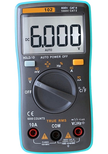 Rıchmeters Rm102 True Rms Çok Fonksiyonlu Lcd Dijital Multimetre 2