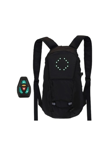 Ankatek Yürüyüşü Yansıtıcı Ve Uzaktan Su Siyah Sırt Sırt Sinyal Seyahat Led Kumandalı Kadınlar Işığı İçin Geçirmez Erkekler Dağ Çantası, Çantası, Aksesuarı, Da Siyah Siyah
