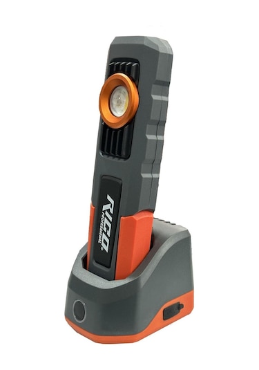 Rico 600 Lümen Şarjlı Led Lamba Standlı Siyah