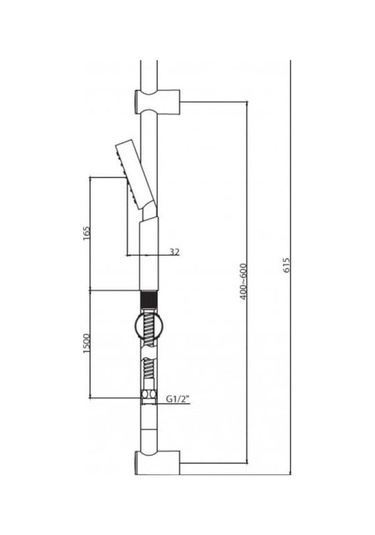 Nsk Basics 3 Fonksiyonlu Sürgülü El Duşu N2821102 Diğer