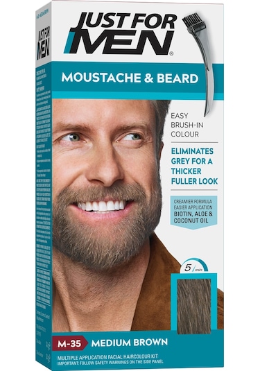 Just For Men Sakal Ve Bıyık Boyası Orta Kahverengi M - 35 Orta Kahverengi