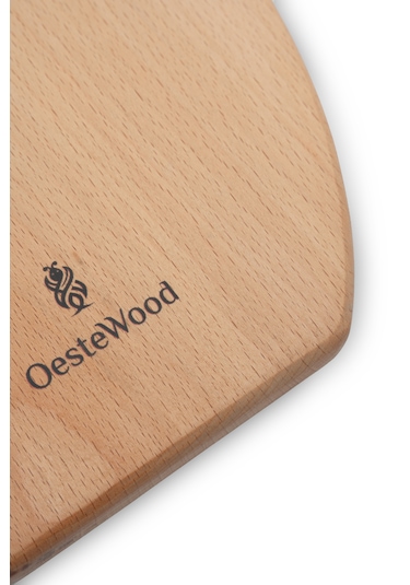 Yekpare Masif Ahşap Sunum Tahtası Kesme Tahtası Kayın Medium 2