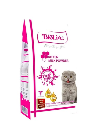 Biolive Yavru Kedileri İçin Süt Tozu 100 Gr