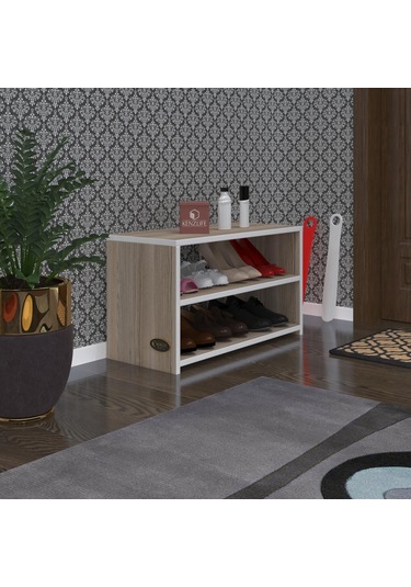 Kenzlife Ayakkabılık Goya Crd 040 70 30 Arkalıksız Ayakkabı Ofis Dolabı