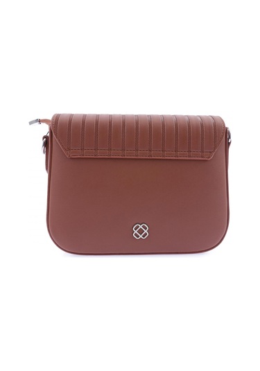 Dgn 3009-2168 Bayan Zincirli Omuz Askili Çanta 3009-2168-R1755 Taba