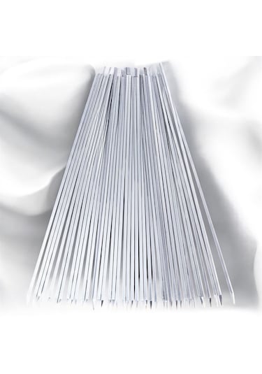 40 Adet Ciğer Şişi,galvaniz Mangal Barbekü Ciğer Şişi 55 Cm