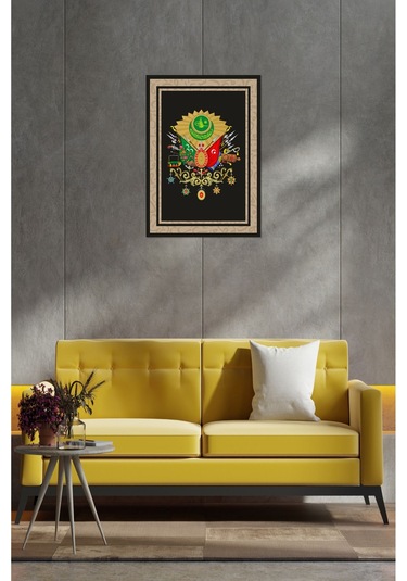 Notpa Osmanlı Tuğrası Dekoratif Tablo 21x30 30 Cm 8692016028288