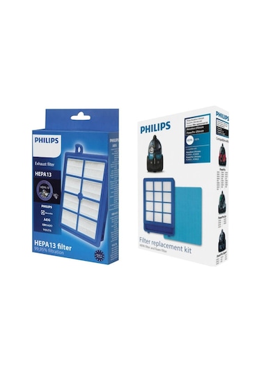 Philips Uyumlu Marathon Ultimate Hepa Filtre Seti Fc 9911