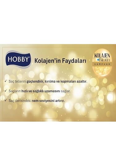Hobby Şampuan Kolajen Mentol Kepekli Saç 480 Ml X 6 Adet