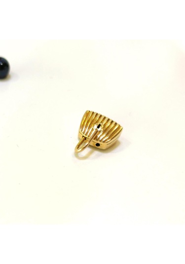 Asma Kilit İstirideye Çanta Kolye Ucu 14 Ayar Altın Hd Videolu - 14 Ayar