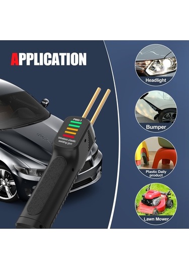 Wondernest Tampon Tabancası, Şarj Edilebilir Plastik Lichen Kaynak Kablosuz El Aleti Jd