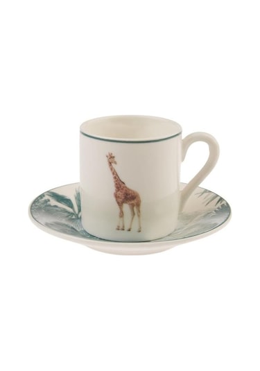 Karaca Jungle 6 Kişilik Kahve Fincanı