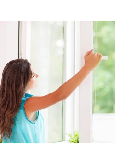Omak 3 Lü Paket Mıknatıslı Kapı Sinekliği Tülü 2 Adet Pencere Sin (540150046)