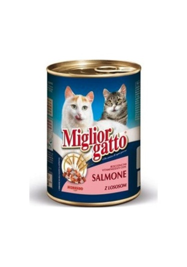 Miglior Gatto Somonlu Konserve Yetişkin Kedi Maması 405 G