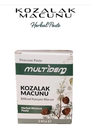 Multidem Kozalak Macunu Bitkisel Karışım Macun 240 G