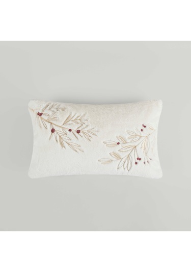 Linens Kokina 30x50 Cm Kırlent Kılıfı Ekru Ekru