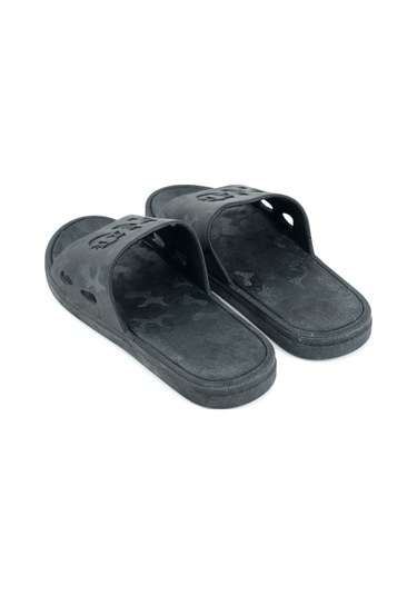 Gezer Yazlık Erkek No Fear Airblow Islak Zemine Uygun Günlük Ev Bahçe Havuz Terlik Siyah
