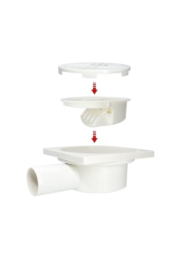 Mesa Teknik 10 x 10 Yandan Plastik Yer Süzgeci 32 MM