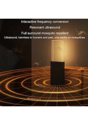 Akıllı Duvar Lambası Gece Işıkları Mini Ev Böcek Kovucu Fare Kovucu Beyaz