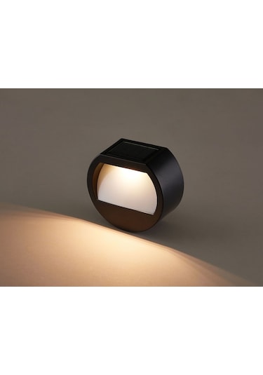 Noas 5w Qua Solar Dış Mekan Duvar Aplik Günışığı Yl84-3001-s Siyah