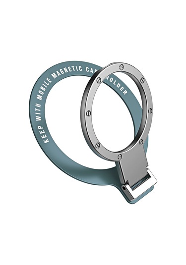 Goldenqian Cep Telefonu Halka Tutucu Standı Parmak Kavrama Derece Rotasyon Kickstand Uyumlu İphone'lar Kablosuz Şarj Green Green