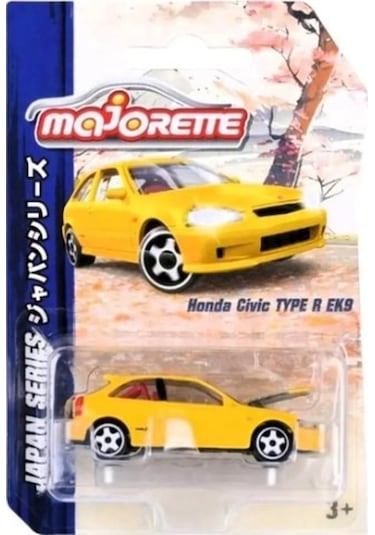 Majorette - Premium Japonya Serisi Honda Civic Type R Ek9 Sarı