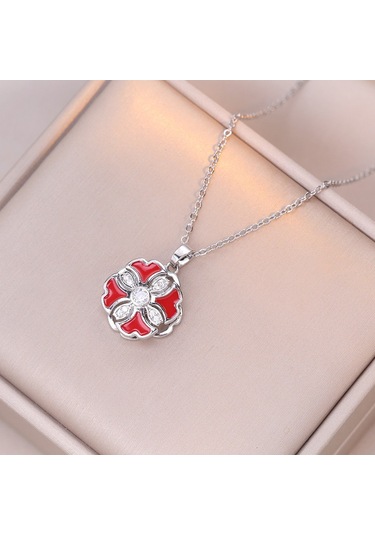 Bayan Kolye: Moda Estetiği Titanyum Çelik Kolye No.241 Çok REnkli