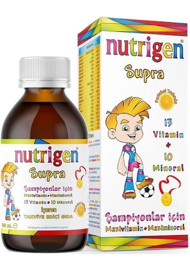 Nutrigen Supra Portakal Aromalı Şurup 200 ML