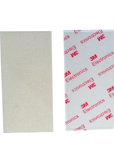 Cam Filmi Çekme Uygulama Aparatı Yedek Ucu Yün Keçeli 10x5 Cm 1 Adet