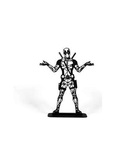 Deadpool 15cm Plastik Masa Süsü Masa Dekorasyonu