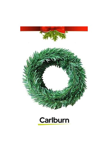 Doğal Görünümlü Dekoratif Yeni Yıl Noel Yılbaşı Çam Ağacı Süsü Garland Büyük Boy 10 Metre