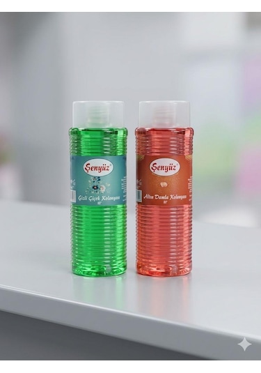 Şenyüz Gizli Çiçek Ve Altın Damla Kolonyası 400 Ml 2'li Set