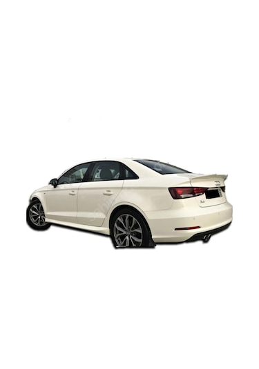 Audi A3 8v Sedan Yan Marşpiyel Seti Mat Siyah Plastik 2 Adet