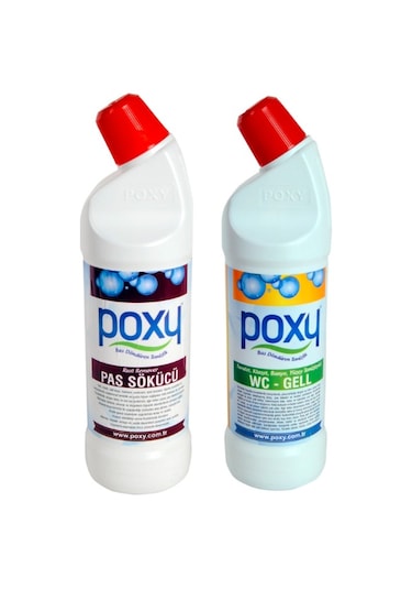 Poxy Wc Gell 1 L + Pas Sökücü 1 L
