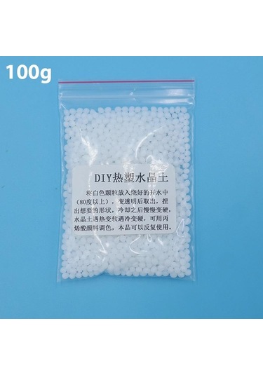 50g Polimorf Termoplastik Dostu Plastik Polimorf Pelet Diy Seramik Aracı 100g