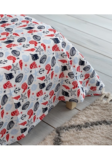 Menderes Home Cotton Collection Çift Kişilik Pike Deniz Diğer