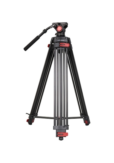 Dp 999 Professional Video Kamera Tripod 194m Akışkan Hidrolik Kafa
