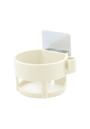 Kosona Banyo Saç Kurutma Makinesi Rafı - Delme Yok, İz Olmayan Yapışkan, Stoklu Satış, Kuzey Avrupa Beji, Abs Malzeme Diğer