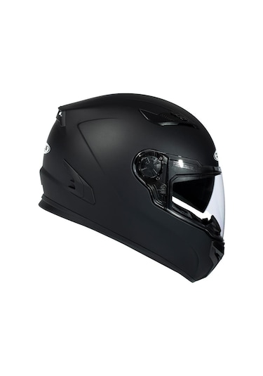Zeus Zs-813a Matt Black Motosiklet Kaskı