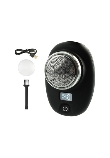Xiaaokeji Mini Elektrikli Seyahat Tıraş Makinesi Erkekler İçin Cep Siyah