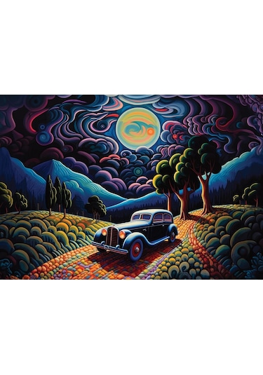 Art Puzzle Transilvanya'da Bir Gece
